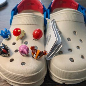 Custom Sonic Meme Clog Shoes- DIY modification based on Crocs